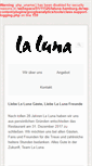 Mobile Screenshot of laluna-hamburg.de